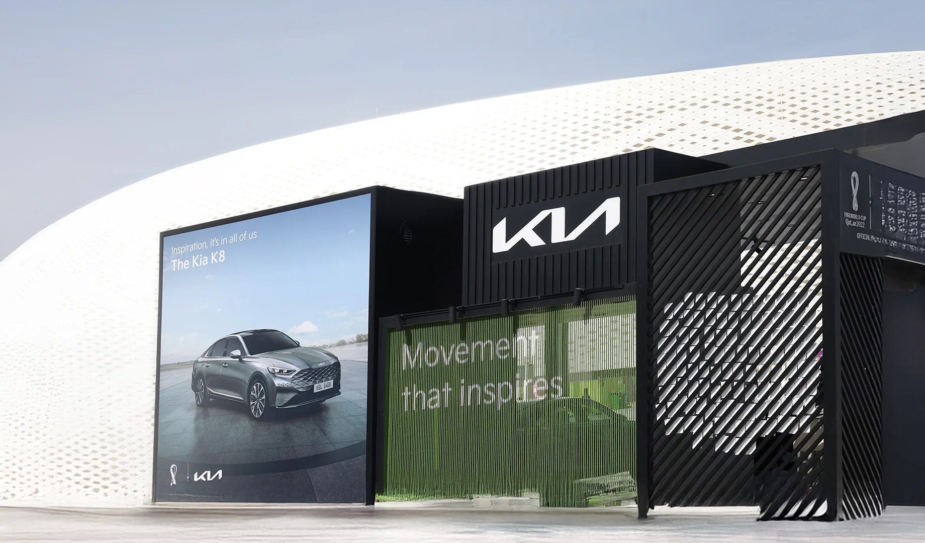 Kia FIFA World Cup Qatar pavilion
